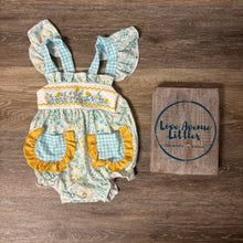 Load image into Gallery viewer, Floral Pocket Romper