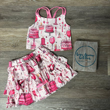 Load image into Gallery viewer, Birthday Skort Set