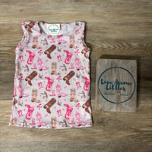 Boots & Bows Tank