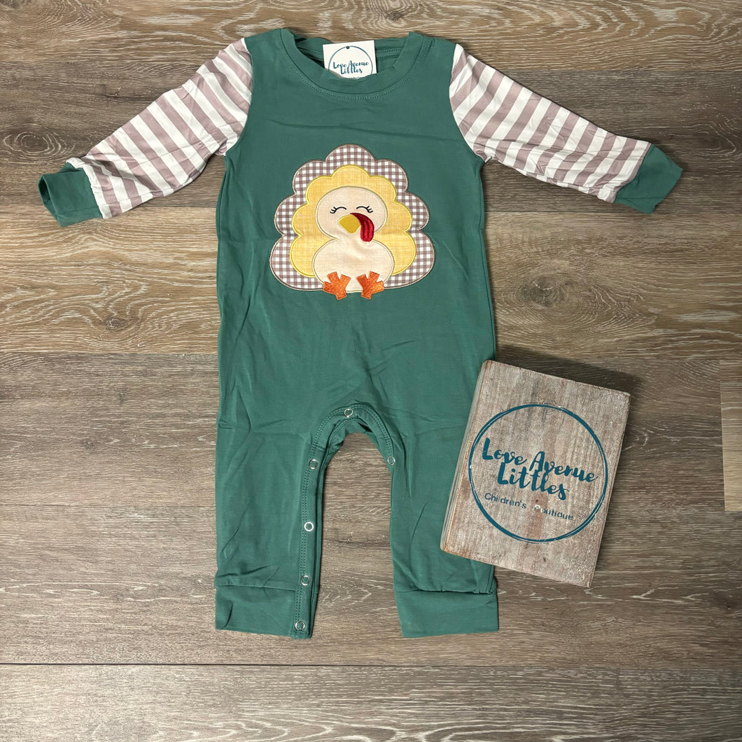 Turkey Tom Romper