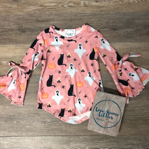 🎀Boo Bell Sleeve Top