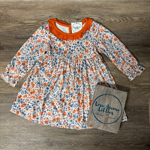 Floral Bib Dress
