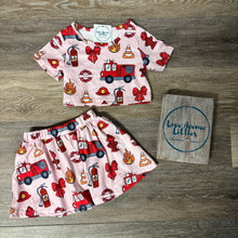 Load image into Gallery viewer, Firefighter Skort Set
