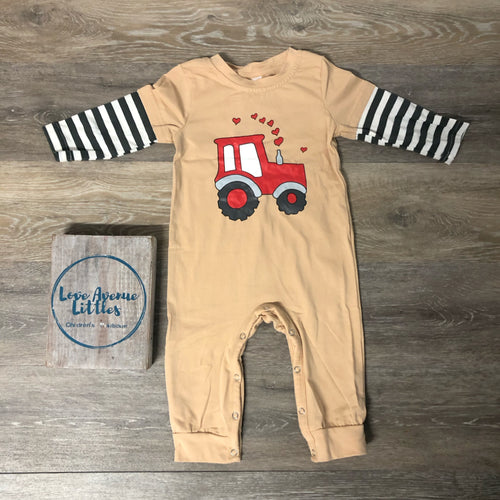 Tractor of Love Romper