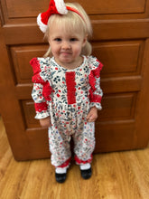 Load image into Gallery viewer, Holly Ruffle Romper