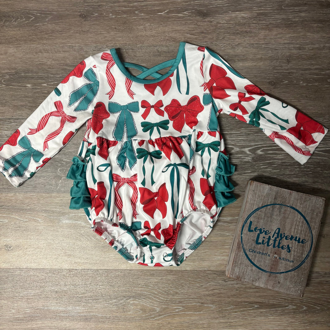 Bow Dot Romper