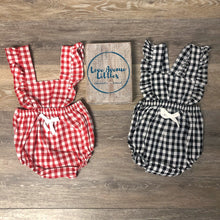 Load image into Gallery viewer, Picnic Plaid Romper