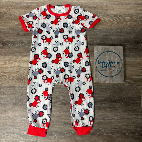 Tractor Romper