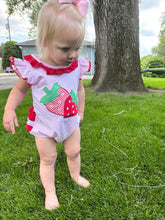 Load image into Gallery viewer, Strawberry Romper