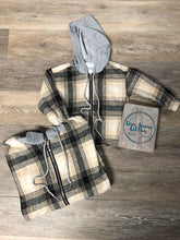 Load image into Gallery viewer, Flannel Zip Mama