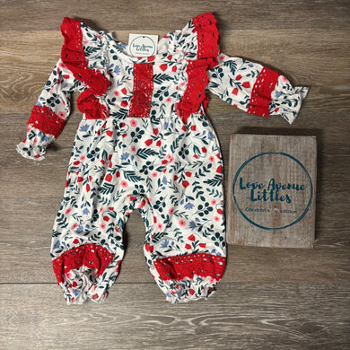 Holly Ruffle Romper