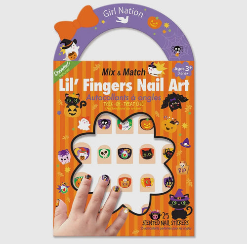 Finger Nail Art - Halloween