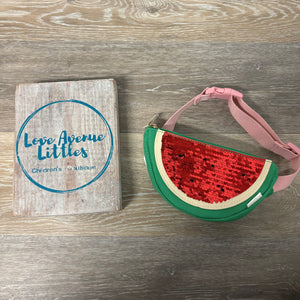 Sequin Watermelon Bum Bag