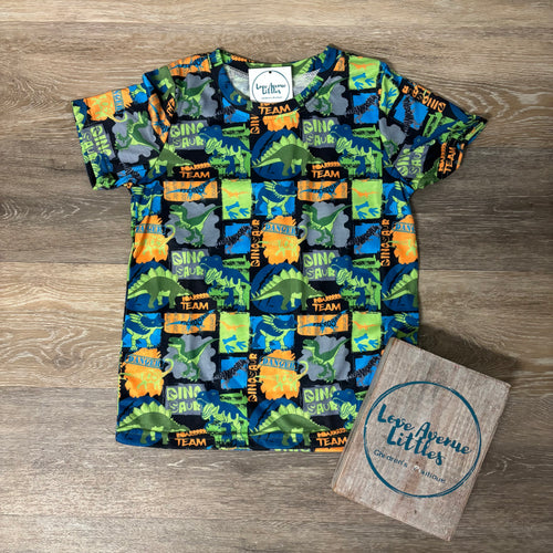 Neon Dino Tee