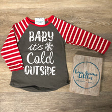 Load image into Gallery viewer, Baby It&#39;s Cold Outside Raglan