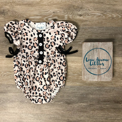 Leopard Romper