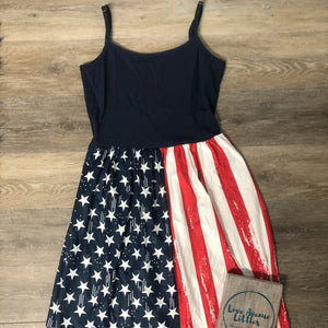 Stars & Stripes Dress - Mom