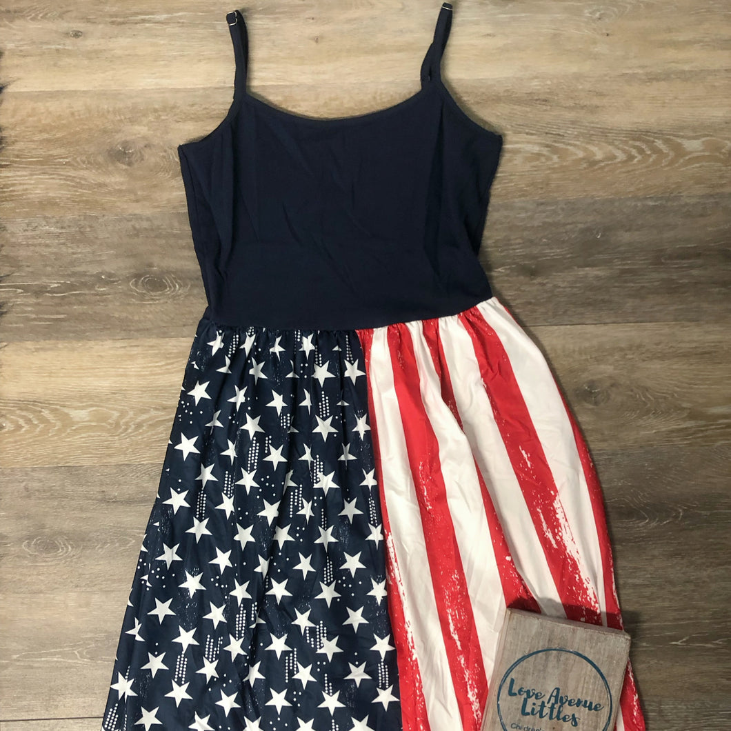 Stars & Stripes Dress - Mom