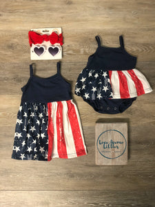 Stars & Stripes Dress - Mini