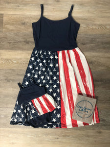 Stars & Stripes Dress - Mom