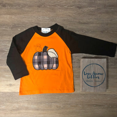 Plaid Harvest Raglan