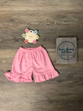 Load image into Gallery viewer, Pink Ruffle Shorts