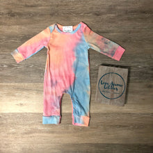 Load image into Gallery viewer, Sunset Tie-Dye Lounge Romper