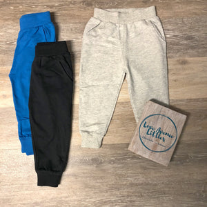 Boys Solid Joggers