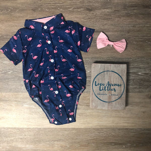 Mr. Flamingo Onesie