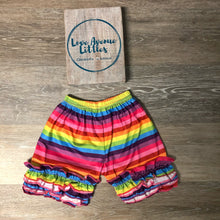 Load image into Gallery viewer, Rainbow Striped Shorts